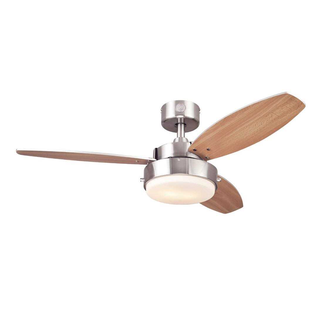 42 Careem 3 Blade Standard Ceiling Fan with Pull Chain and Light Kit Included Winston Porter Finish