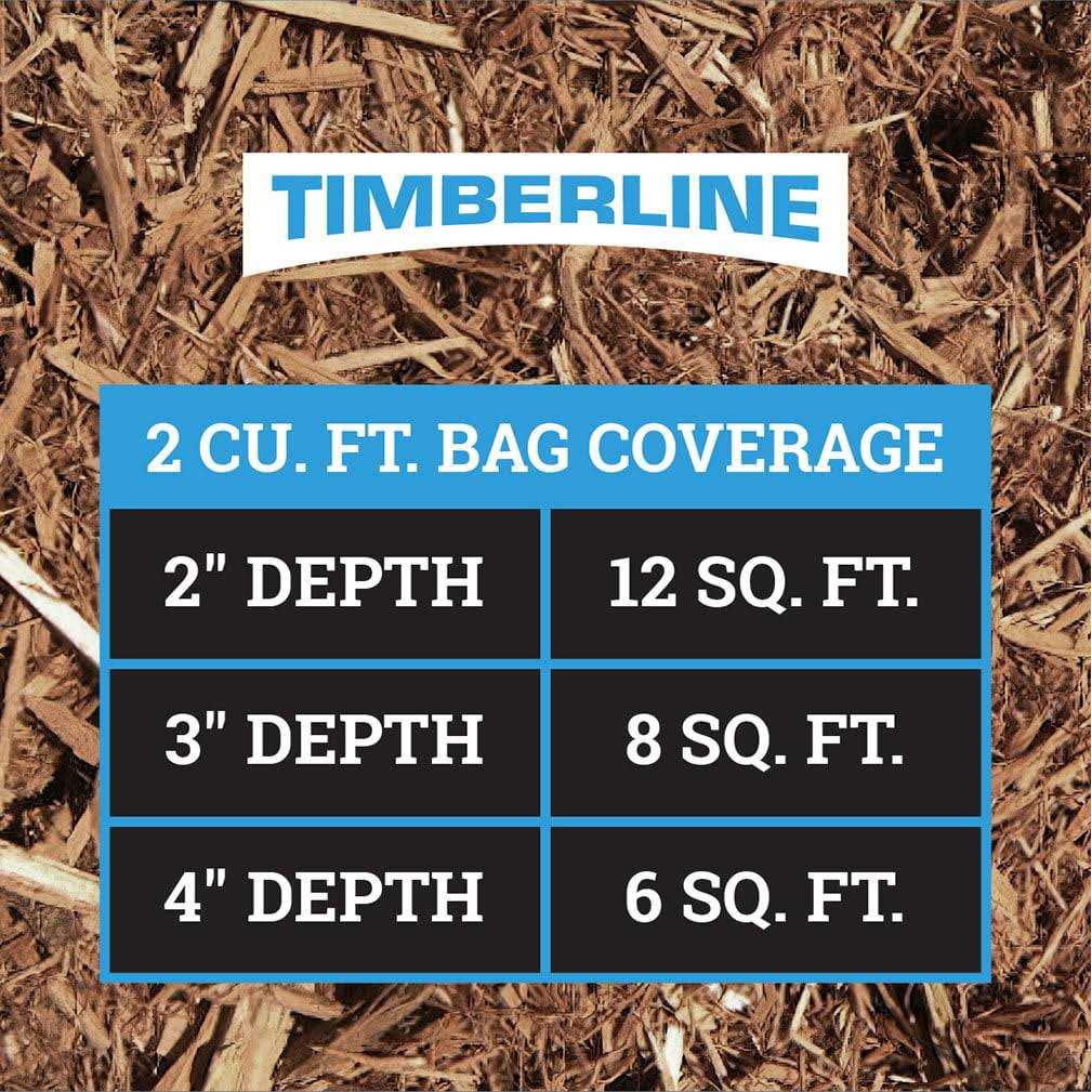 Timberline 2 cu. ft. Cedar Mulch