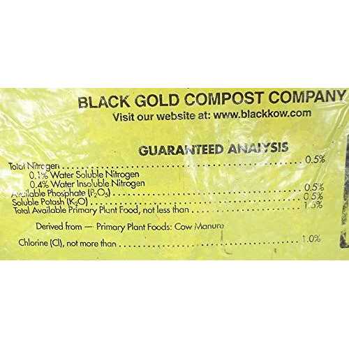 Black Kow Cow Manure