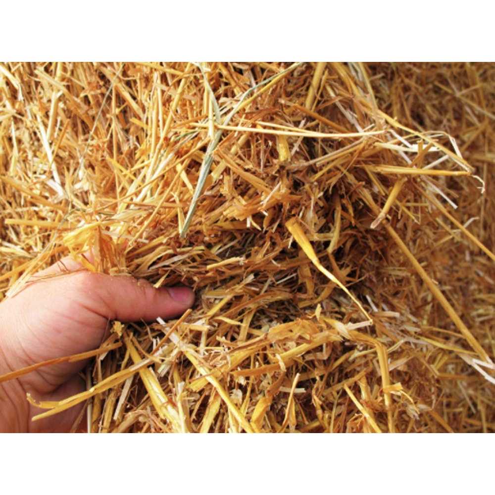 1 Cubic Foot of 100% Natural Wheat Straw