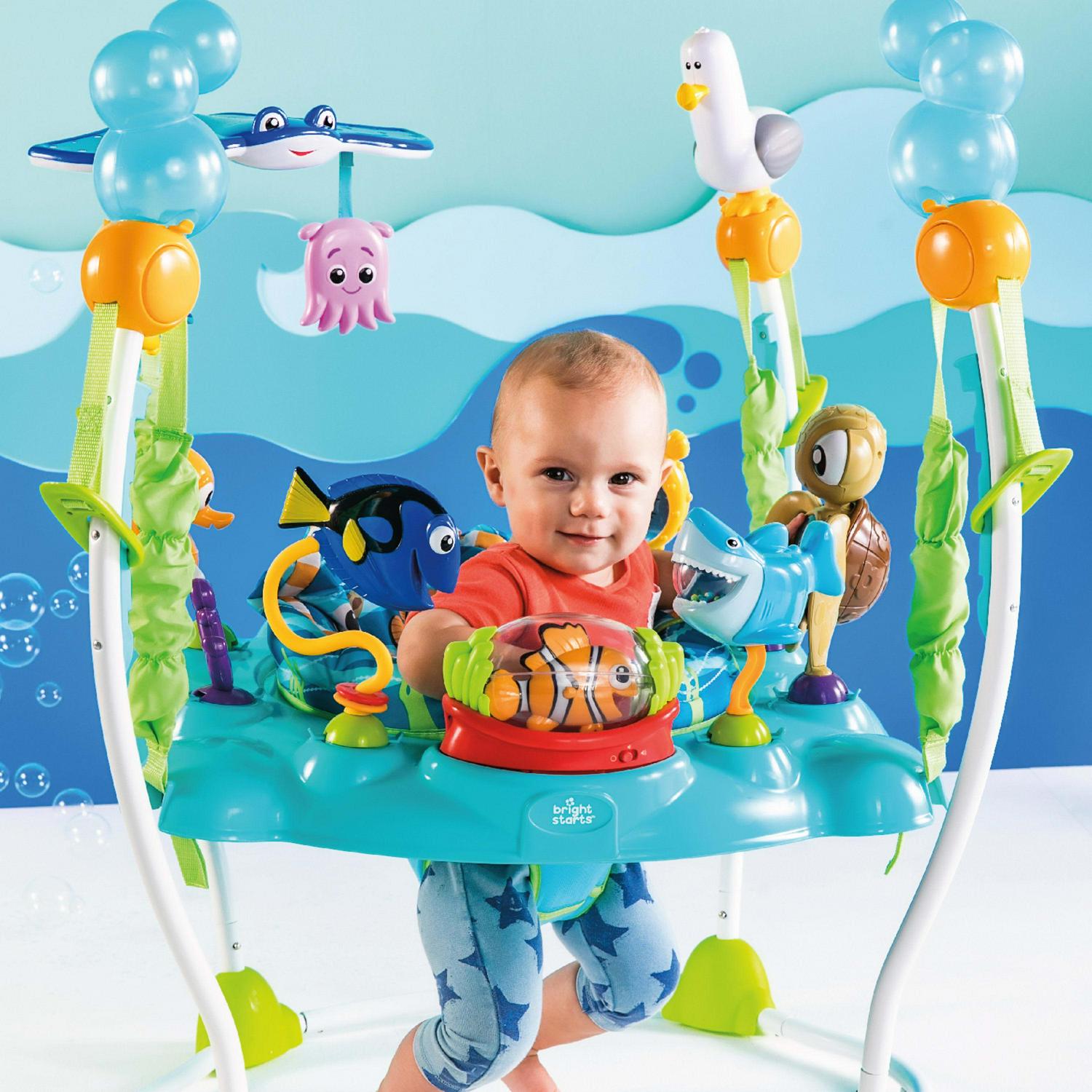 Bright Starts Baby Finding Nemo Sea of Activities Jumper Infant Entertainer, Unisex