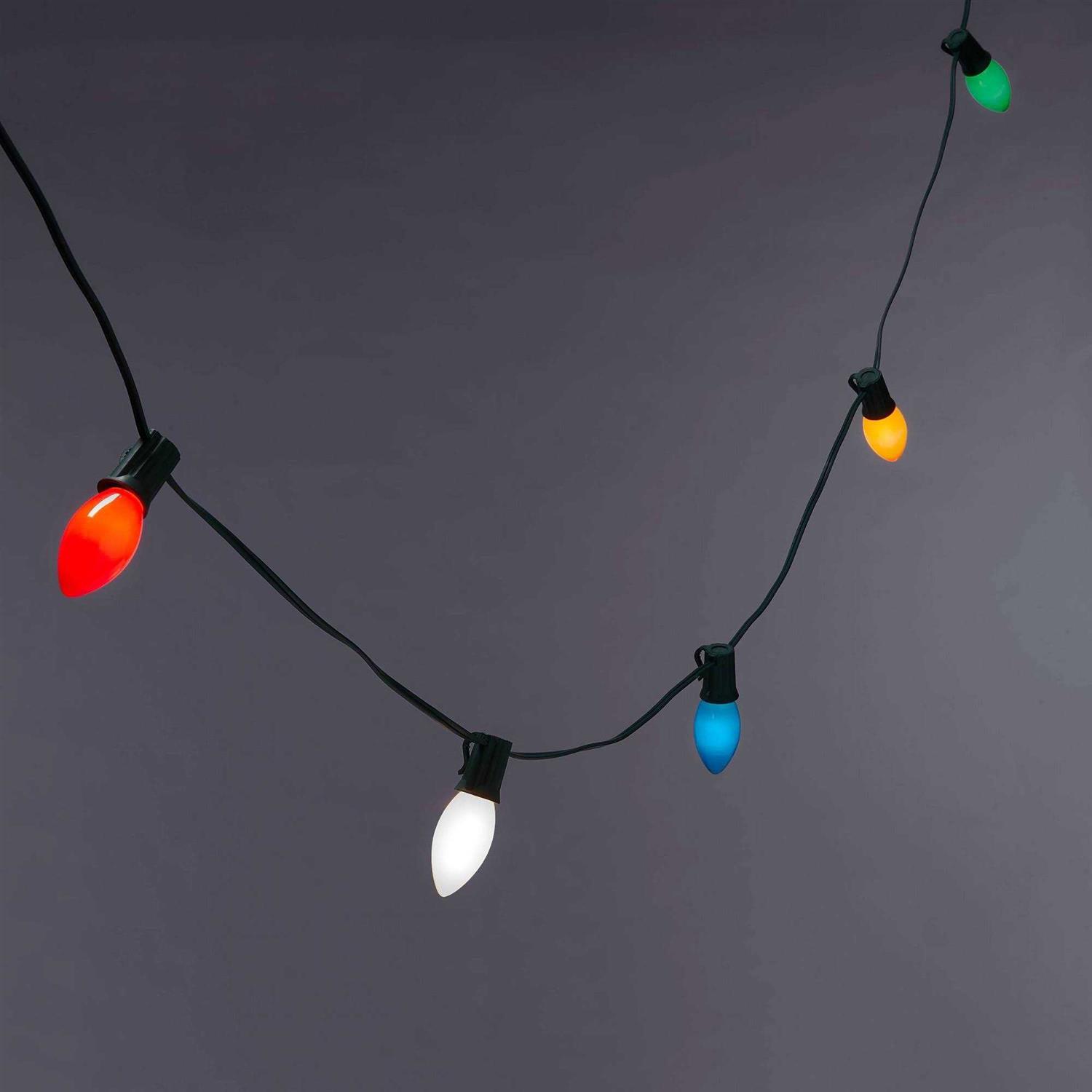 Wondershop 20ct Incandescent C9 Christmas String Lights Green Wire