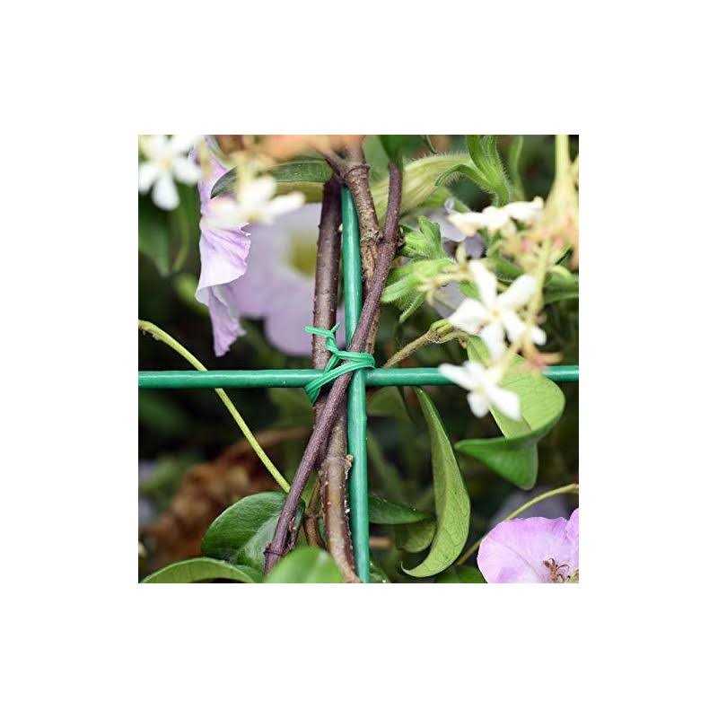 Twist Ties – All-Purpose Coated 328Feet Garden Plant Ties with Trimmer Garden Twine Support Ties Reusable for Gardening Plants Growth and Care, Office