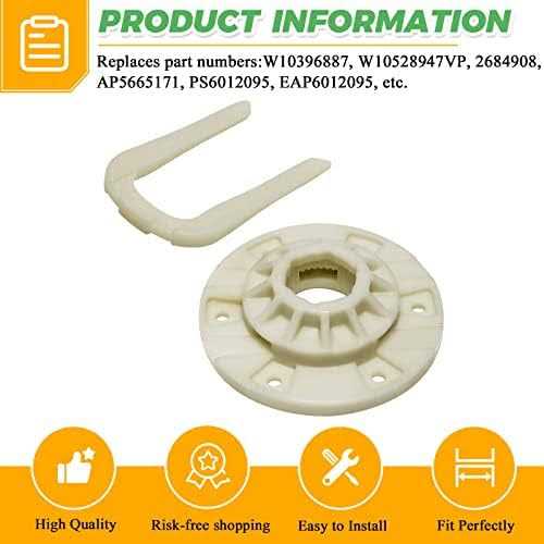 2023 Upgraded W10396887 W10528947 Basket Driven hub kit by Techecook