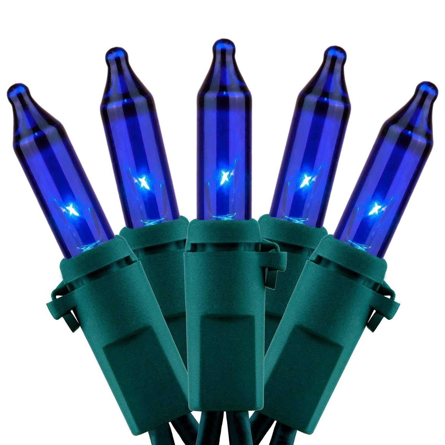 YULETIME Christmas Lights Wire 66 Feet 200 Count UL Certified String Lights