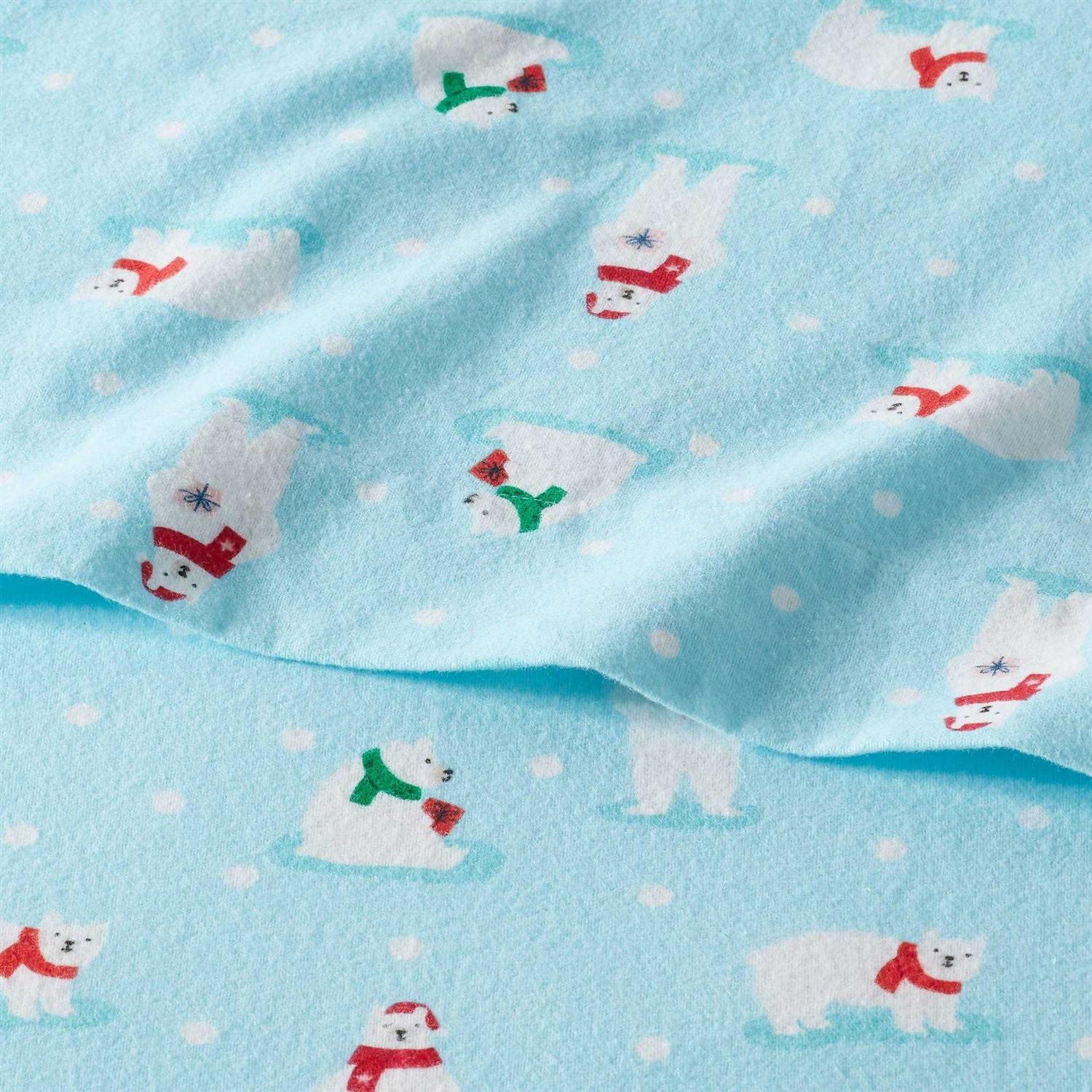 Wondershop Christmas Flannel Sheet Set
