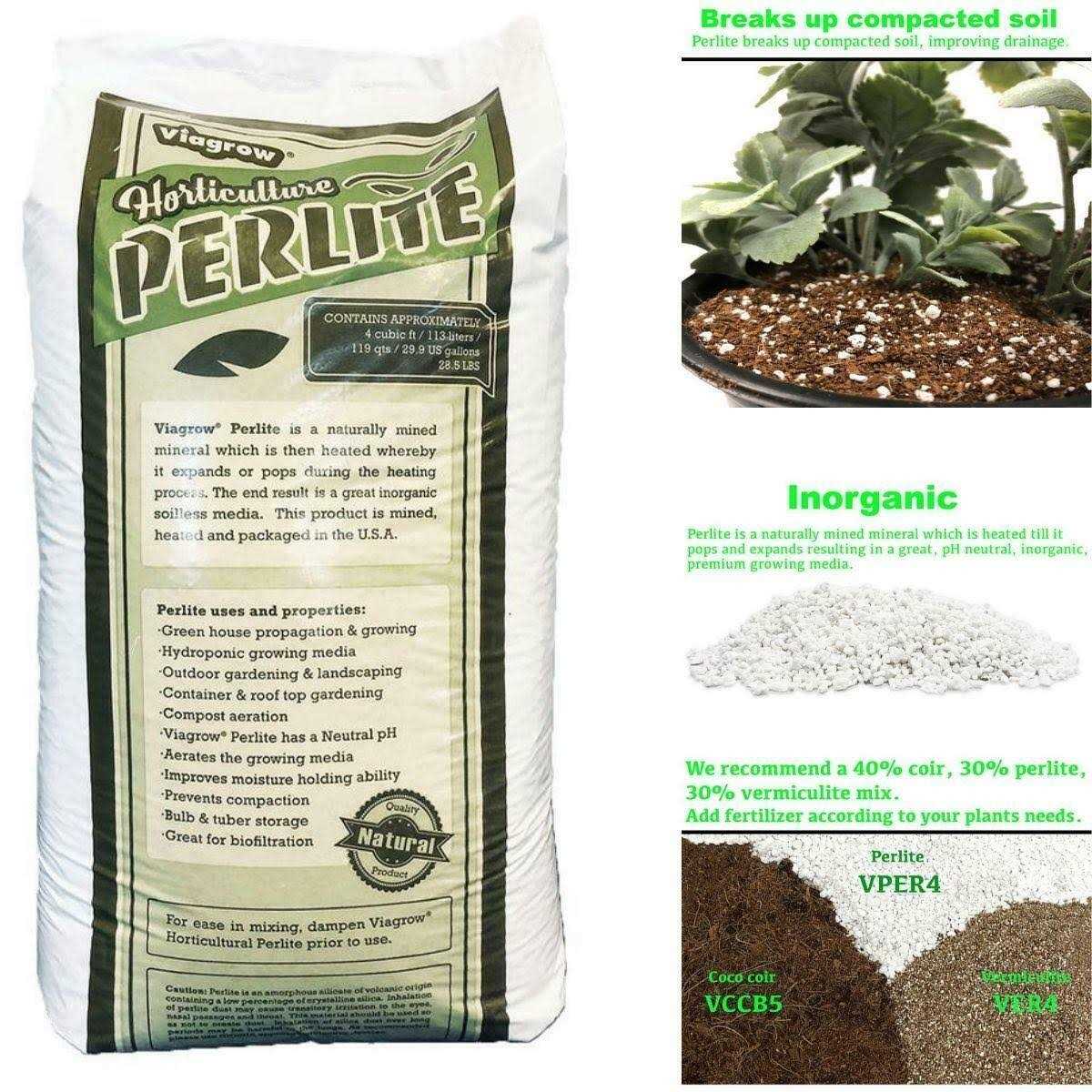 Viagrow 4 cu. ft. Perlite