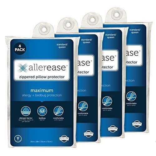 AllerEase Maximum Allergy Pillow Protector