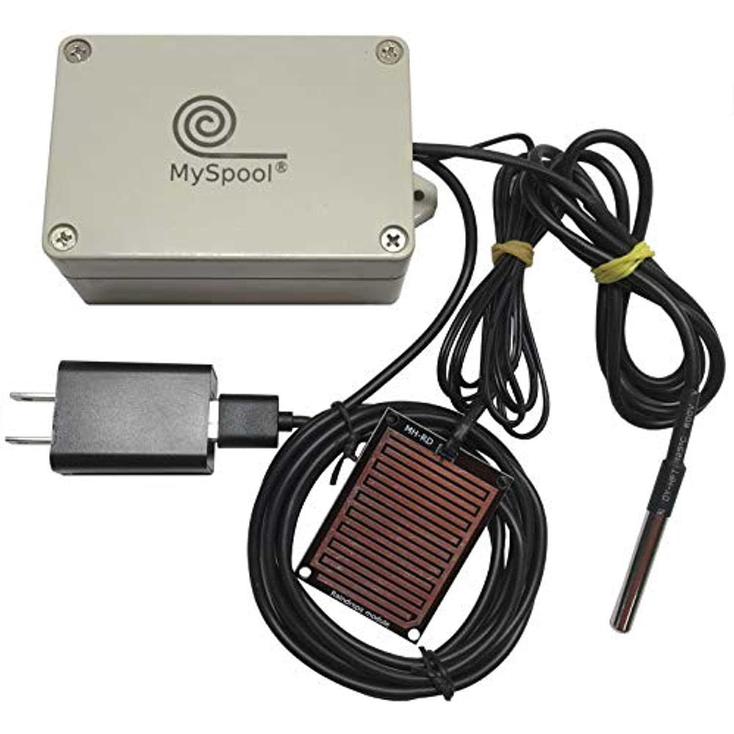 Water and Temperature Alert with text message and email notifications