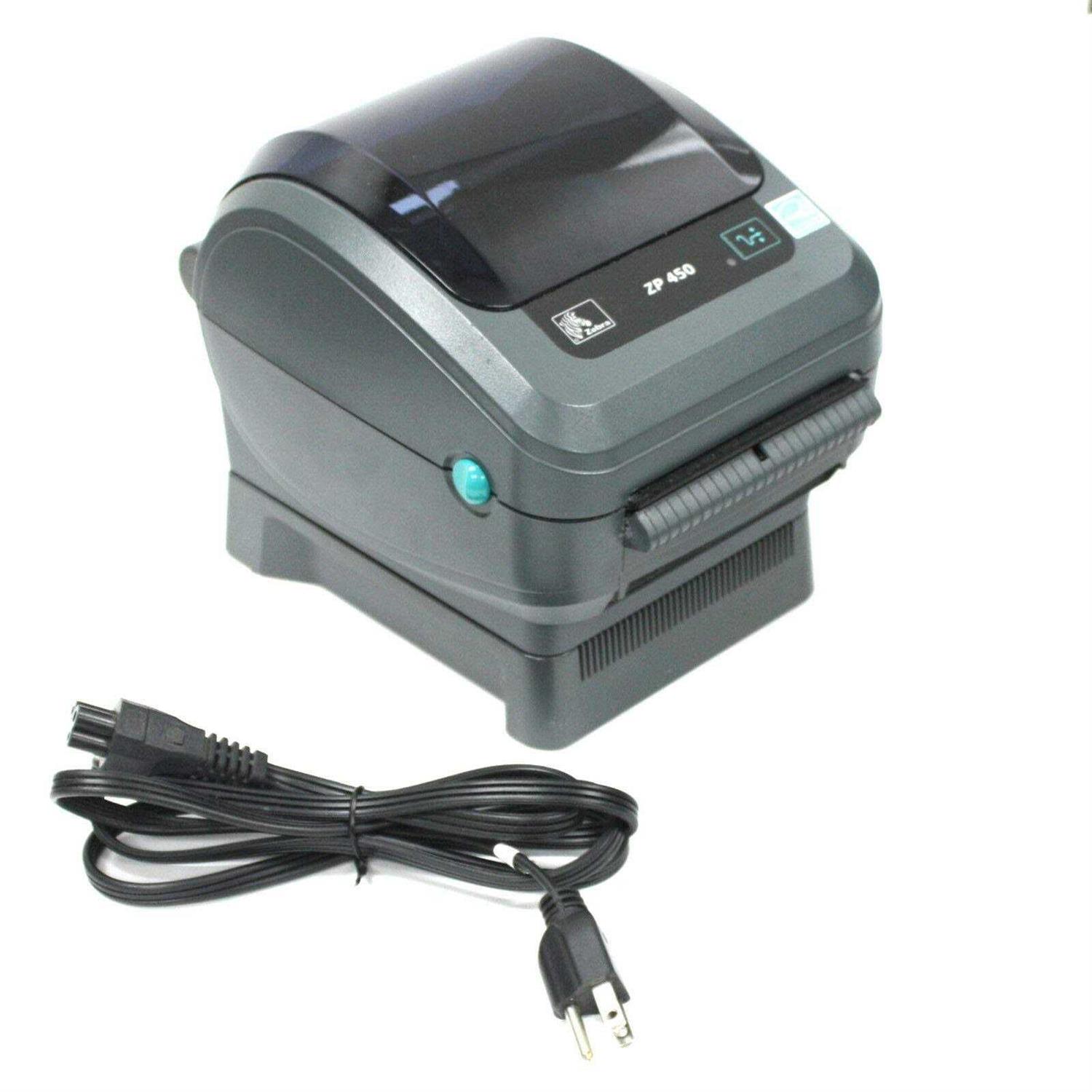 Zebra Zp 450 USB Thermal Label Printer