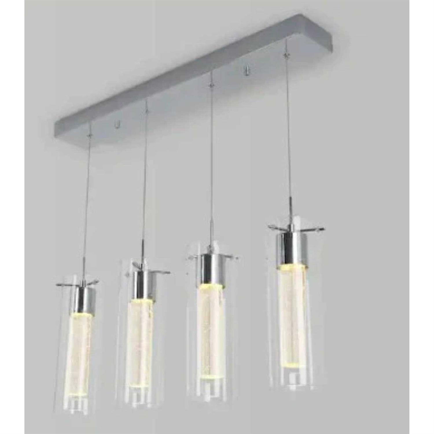 Artika Essence 27-Watt Chrome Integrated LED Pendant