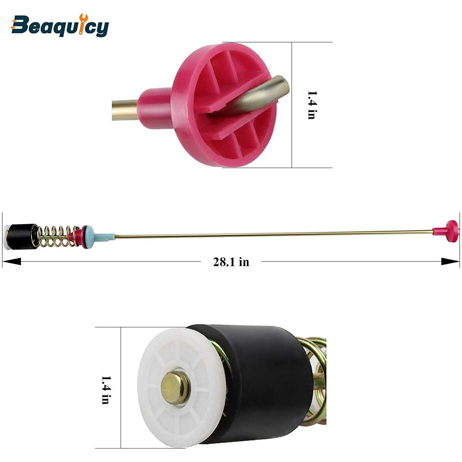 2023 Upgraded DC97-05280W wa50r5400av/us Washer Suspension Rods by Beaquicy