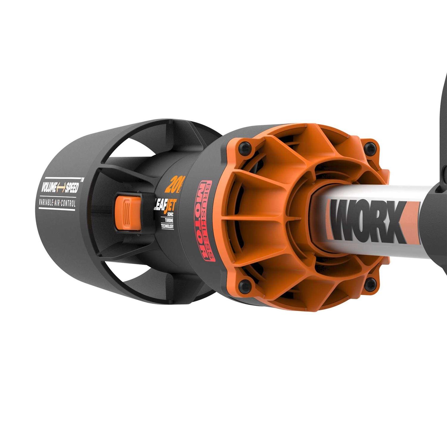 WG543 Worx 20V Leafjet Cordless Leaf Blower