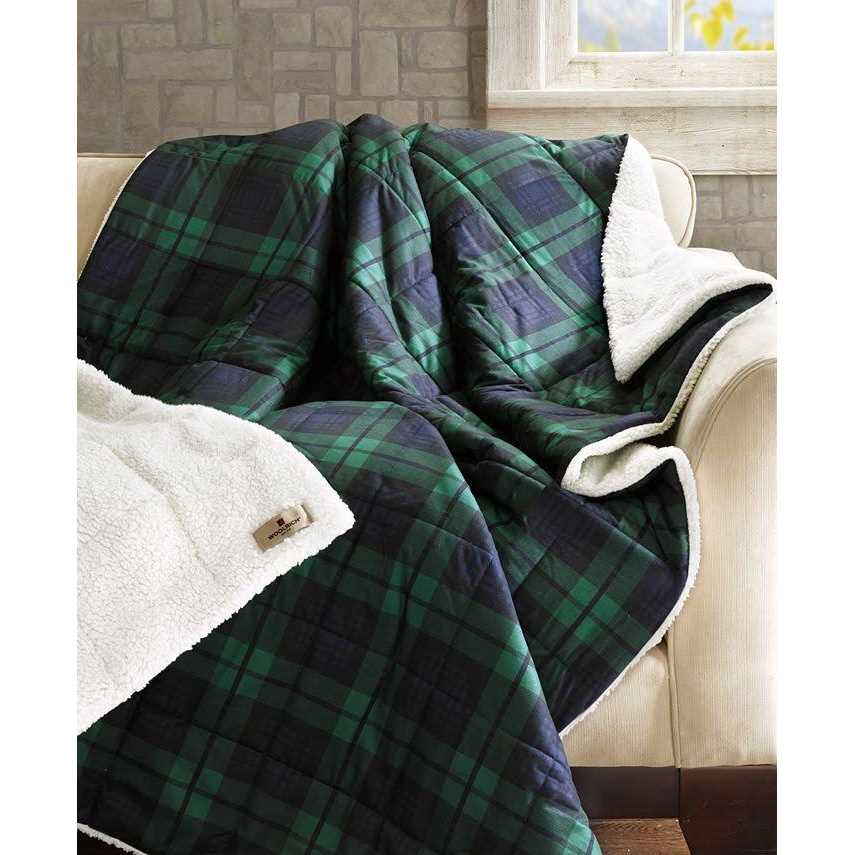 Woolrich Tasha Oversized Sofstpun Down Alternative Throw