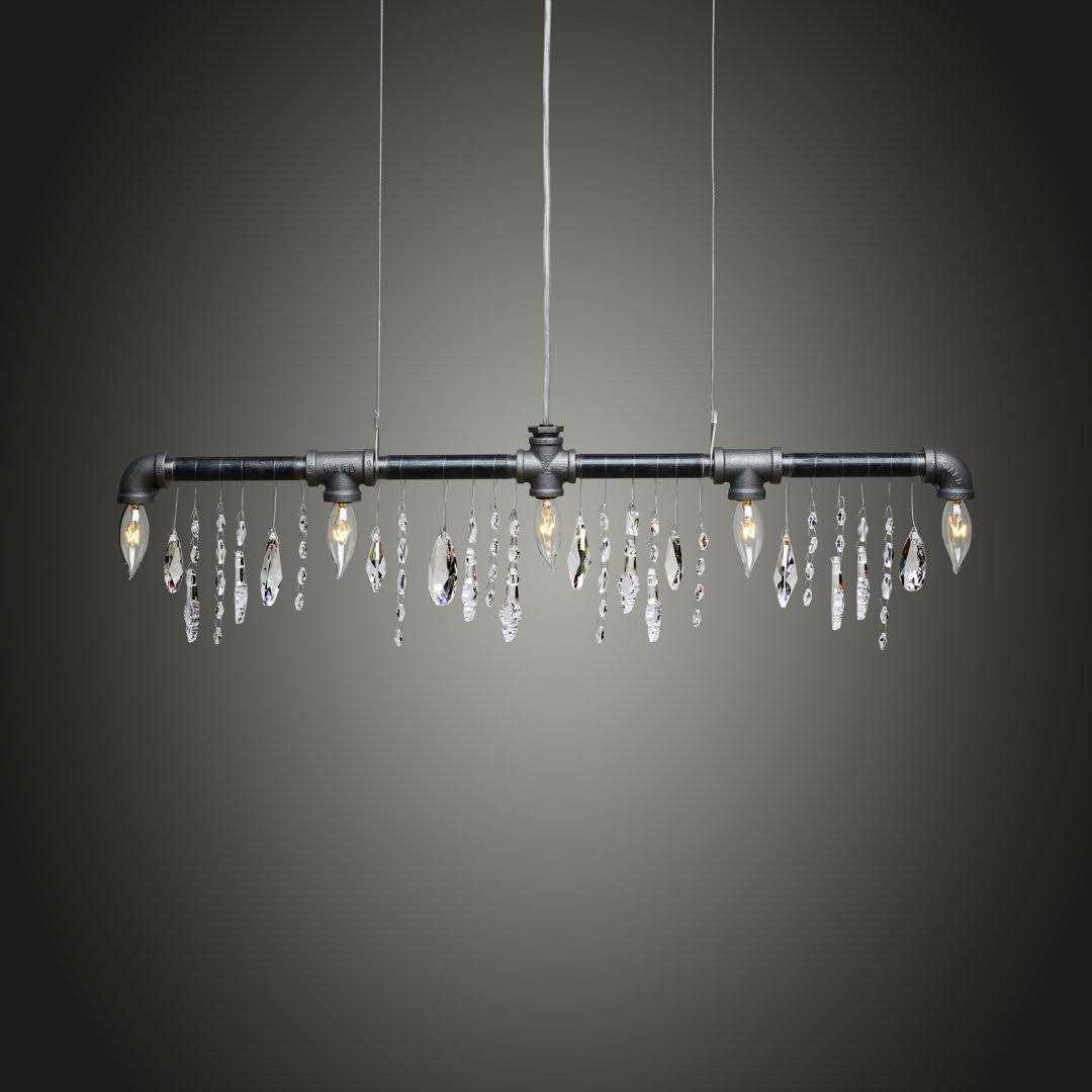 7 Light Kitchen Island Bulb Pendant 17 Stories Finish