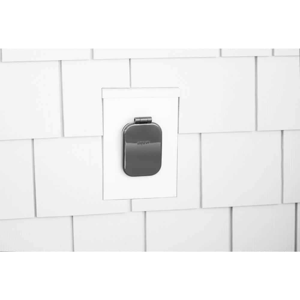 Aquor 1/2 in. NPT Inlet and 3/4 in. Hose Connector House Hydrant V2+ Modern Outdoor Wall Faucet