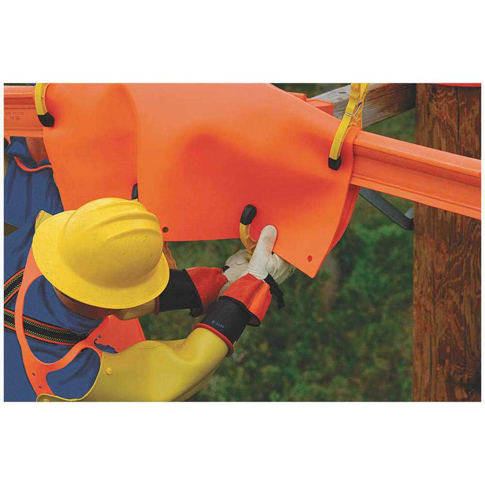 Salisbury 1300 Insulating Blanket,Orange,3 ft x 3 ft