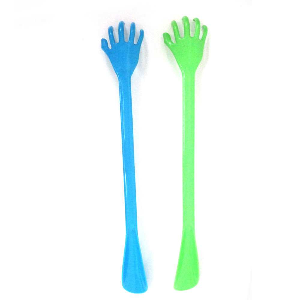 2 Back Scratcher Shoe Horn 20 Plastic Backscratcher Body Hand Massager Shoes !!