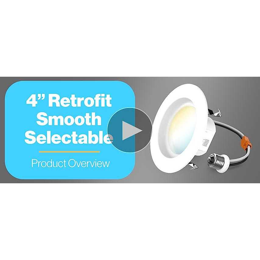 Sunco Lighting 4 Inch LED Can Lights Retrofit Recessed Lighting