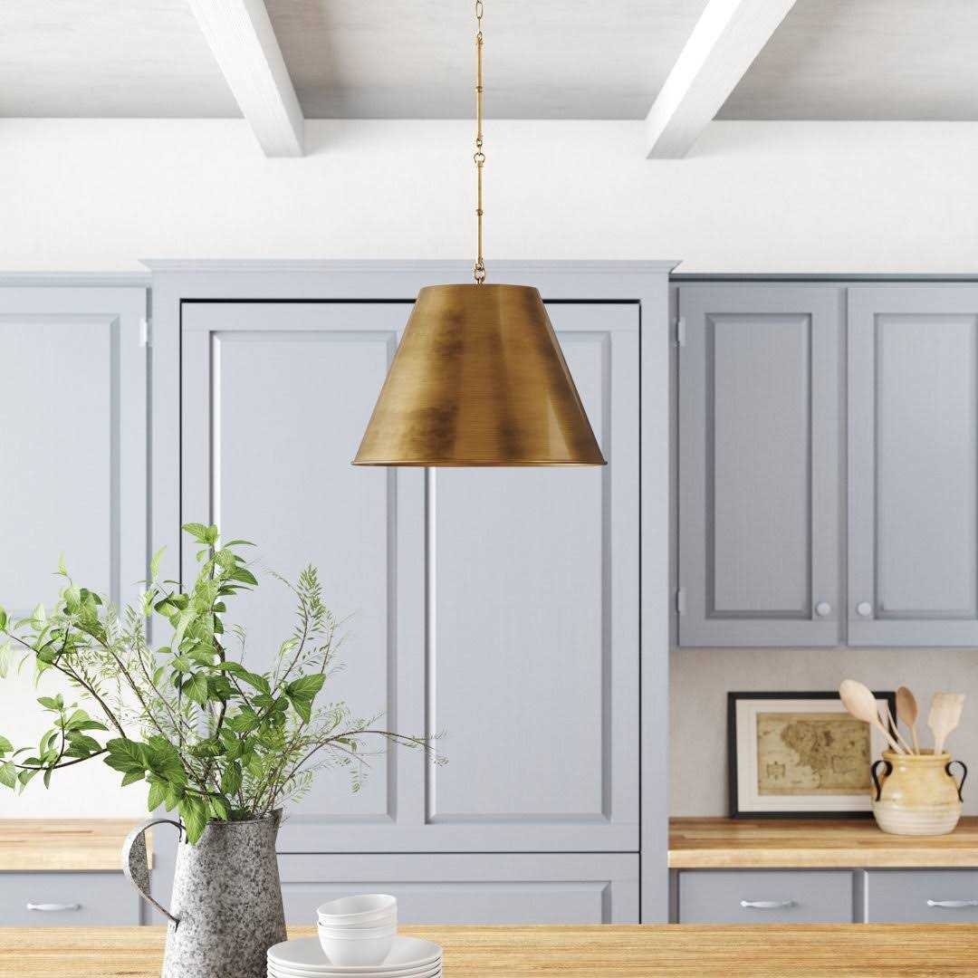 Birch Lane™ Presley 1 Light Single Empire Pendant Finish