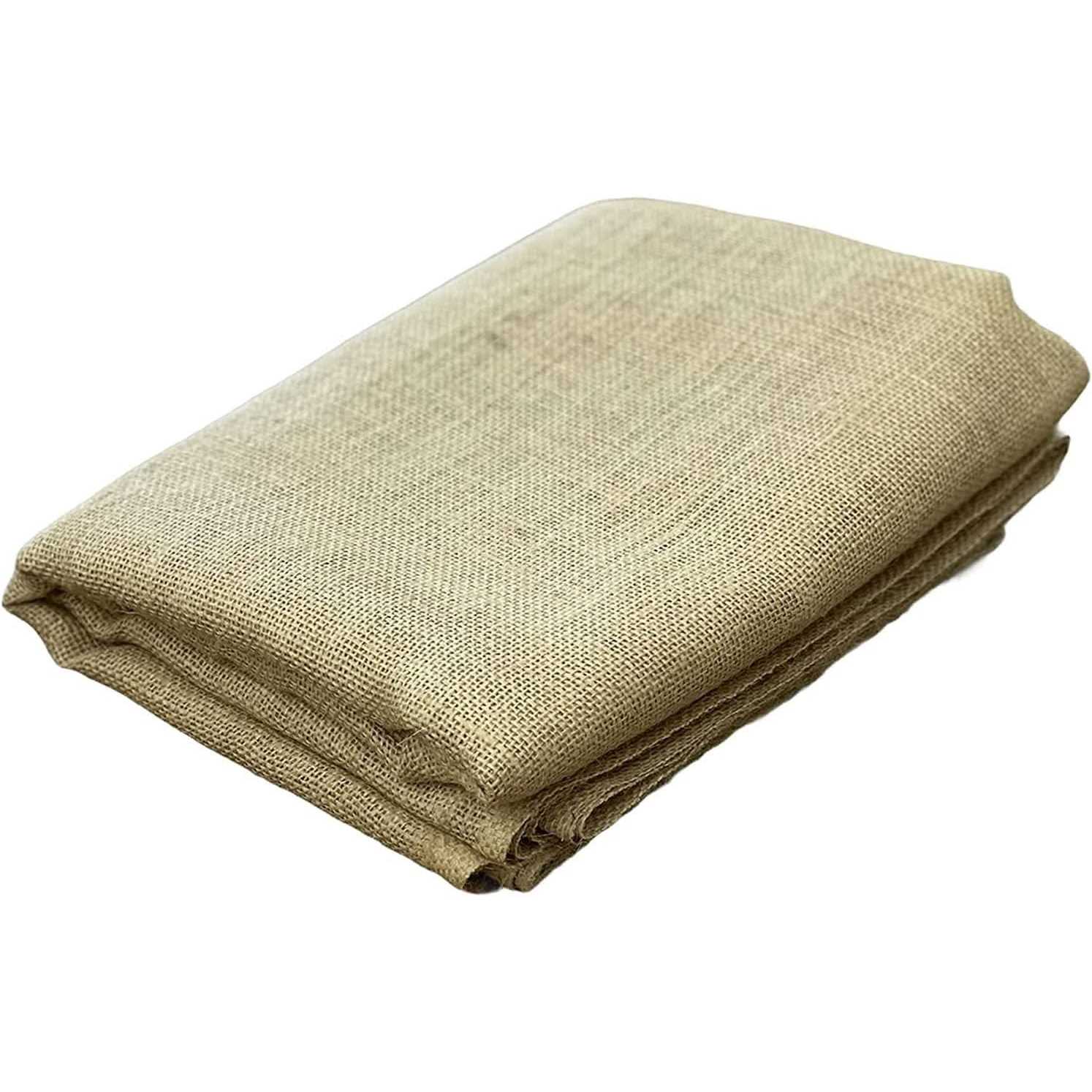 Cleverbrand Burlap-40x12feet Plant Cover-40 Inches Wide x 12 feet Long-Burlap Garden Plant Fabric