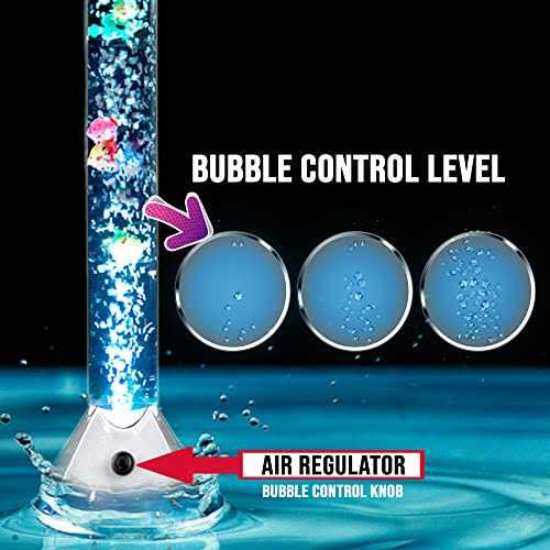 Brewish 3 Feet Sensory Bubble Floor Lamp