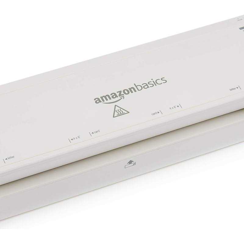 Amazon Basics 9-inch Thermal Laminator Machine