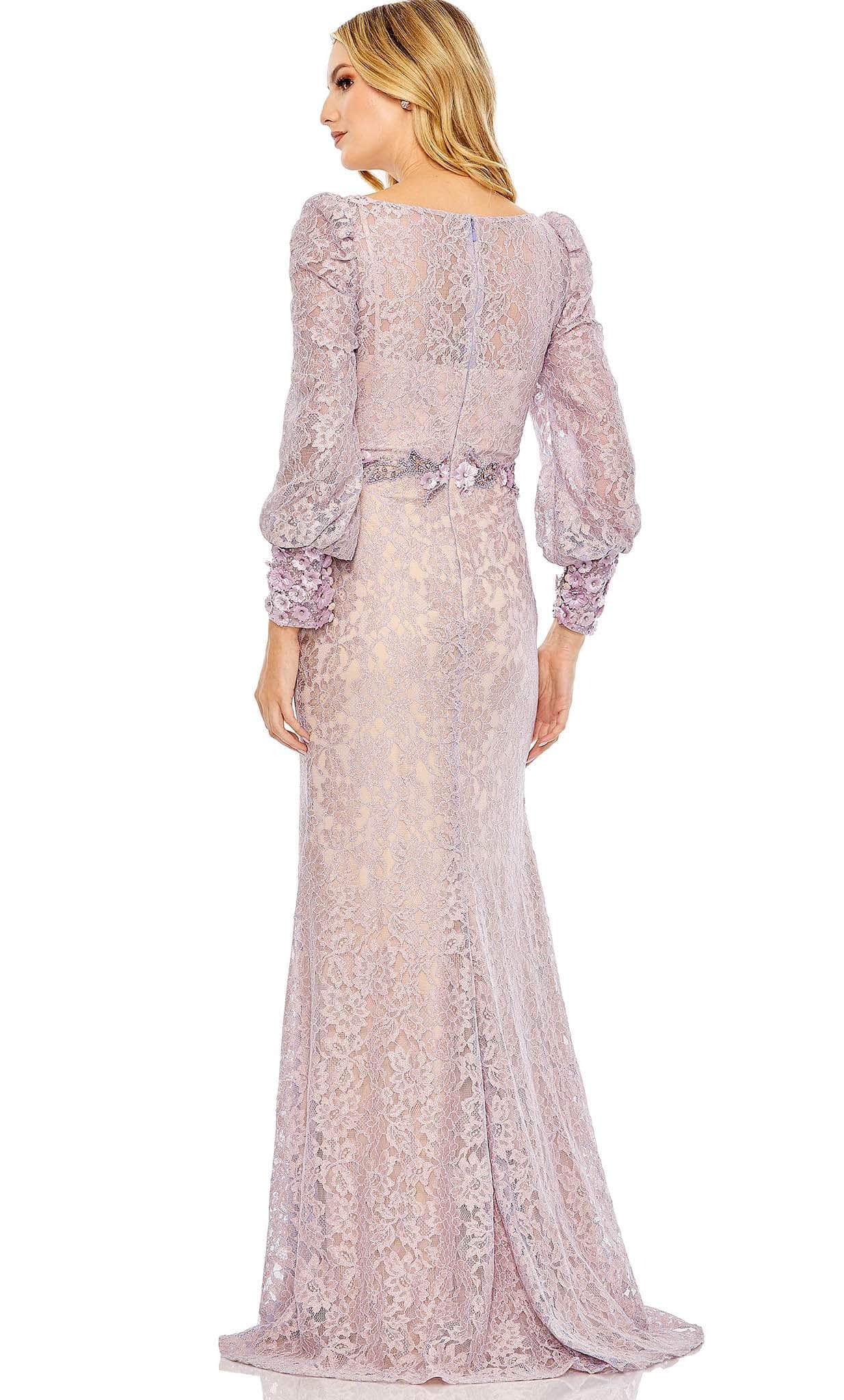 Floral Lace Modest Gown