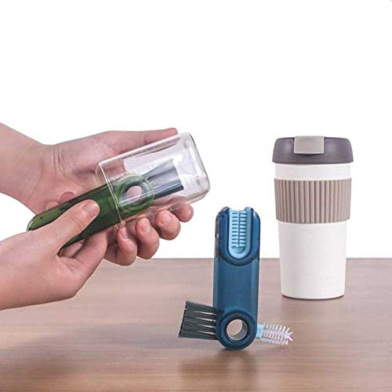 3 in 1 Cup Lid Gap Cleaning Brush Set Multifunctional Insulation Bottle Cleaning Tools