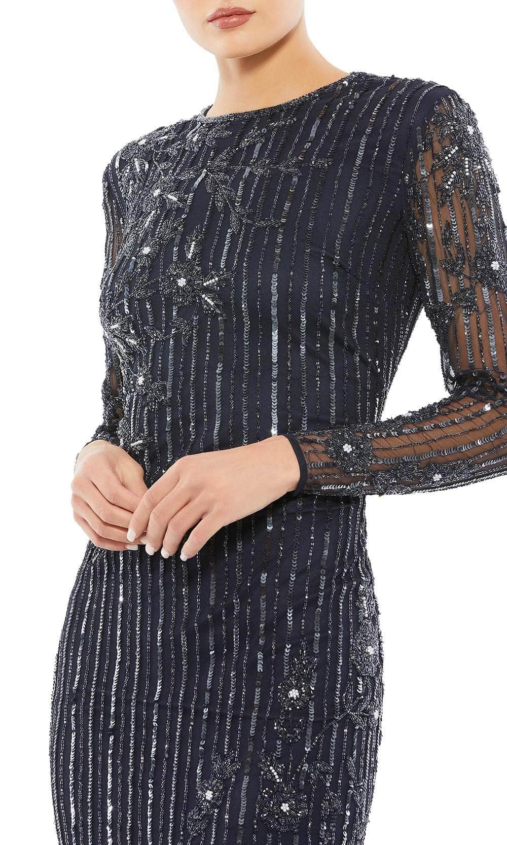 Long Sleeve Evening Dress