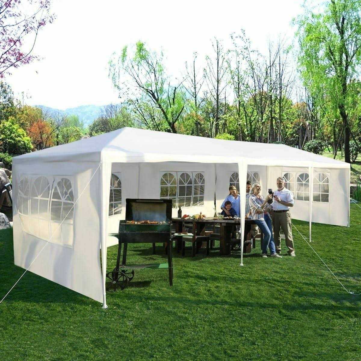 Costway Gazebo Canopy Outdoor Party Wedding Tent