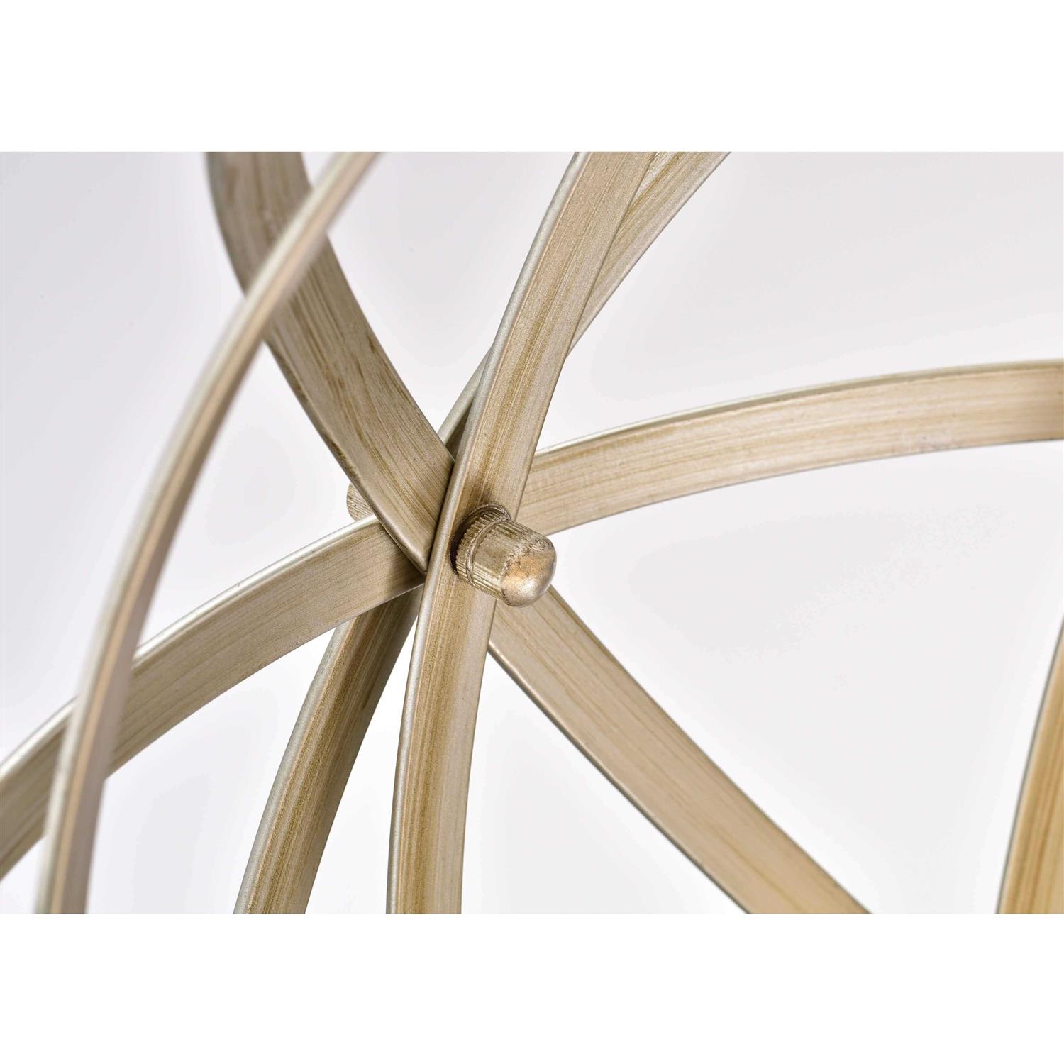 The Lighting Store Benita light Gold with Bronze Tone Metal Large Orb 4-light Chandelier