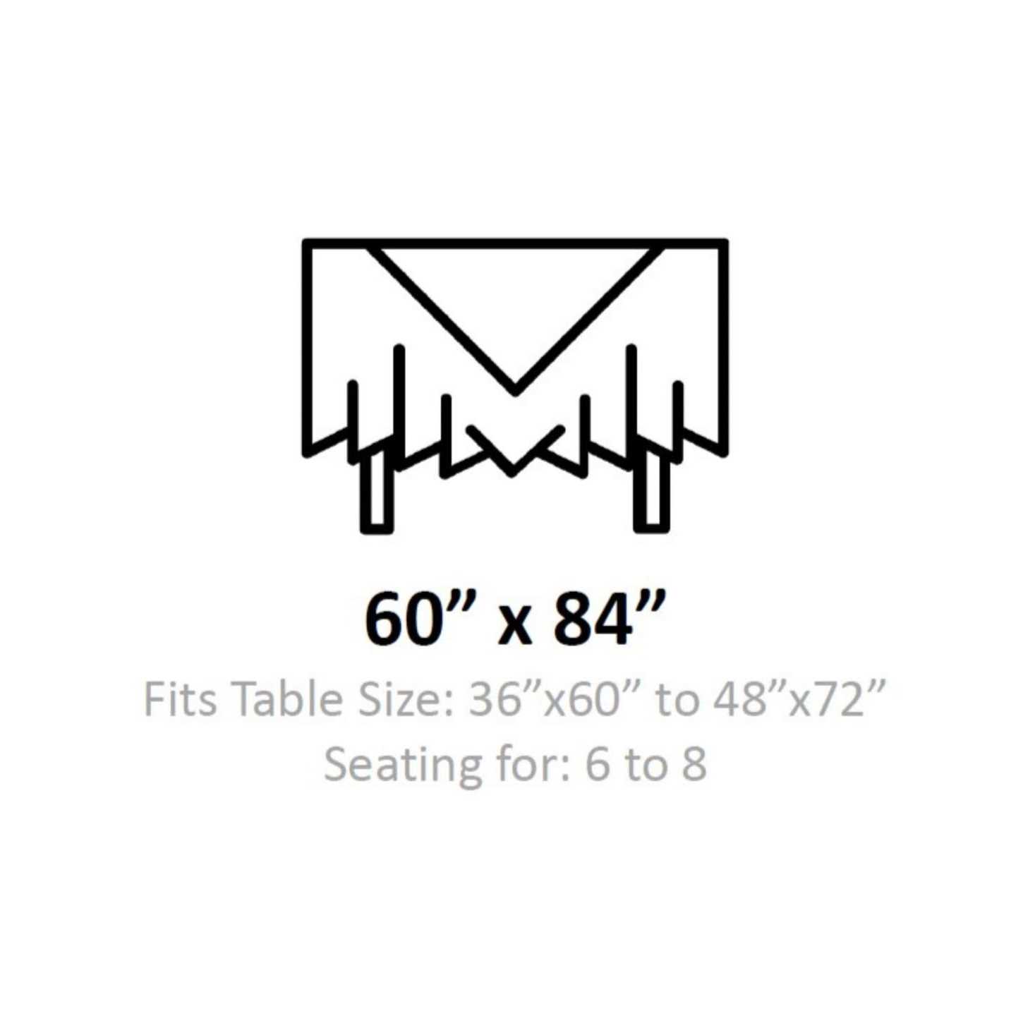 Avanti Linens Blue Portofino Tablecloth