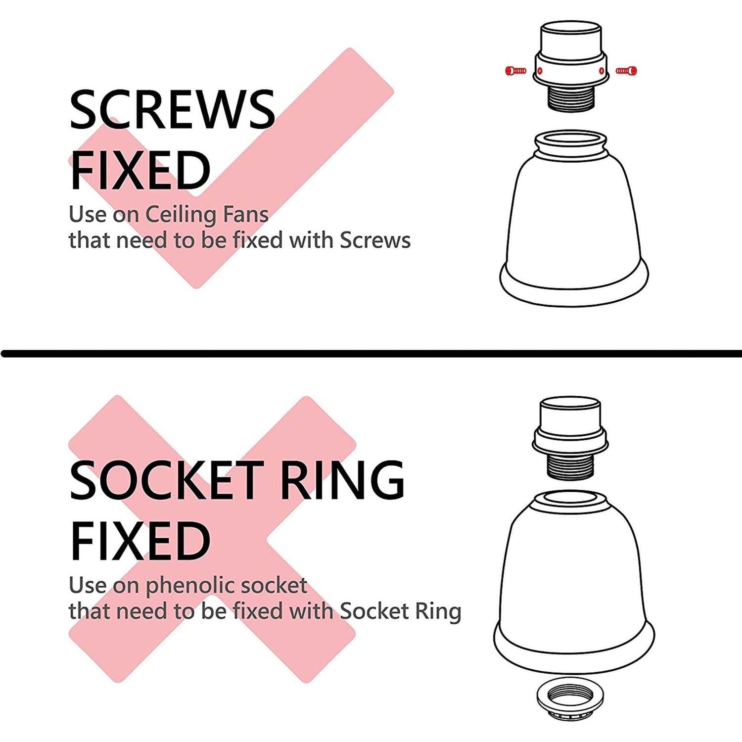 Aspen Creative Ceiling Fan Replacement Glass Shade