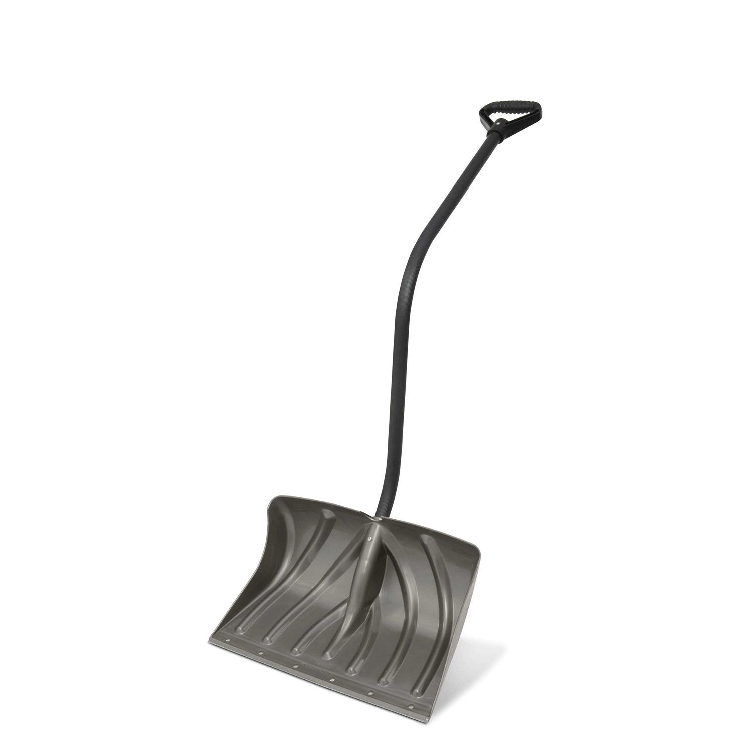Suncast 18 in. Bent Handle Snow Shovel
