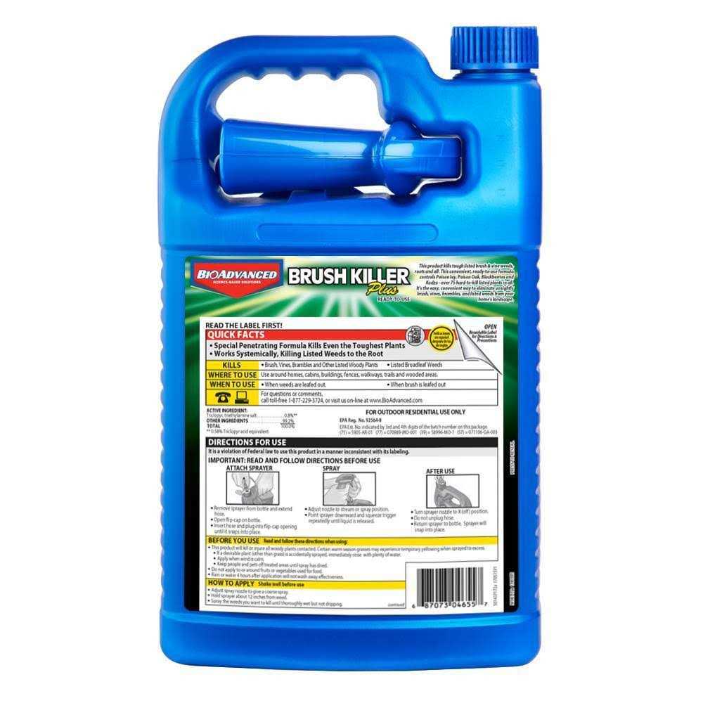 BioAdvanced 1 gal Ready-to-Use Brush Killer Plus