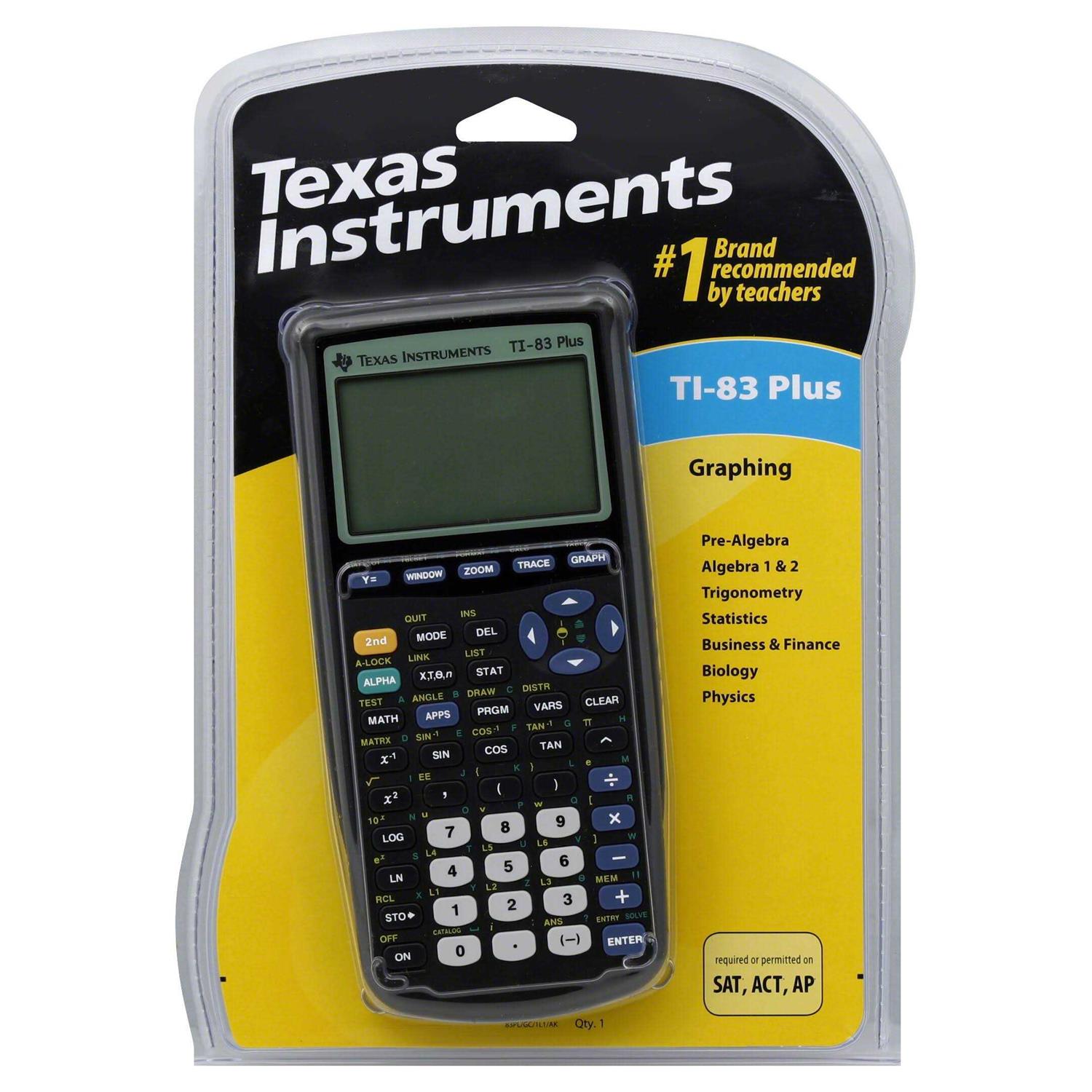 Texas Instruments TI-83 Plus Graphing Calculator