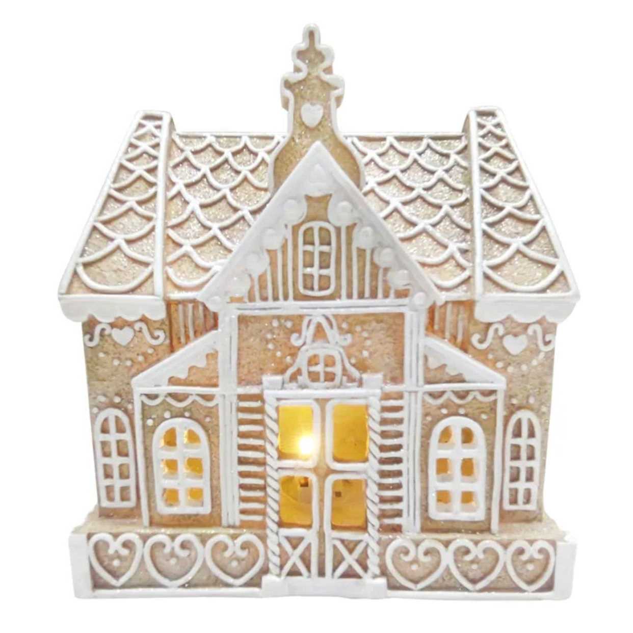 At Home 6.5 Led House Decor Gingerbread