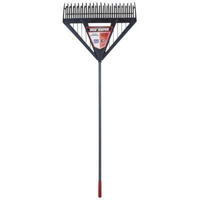 True Temper 26-in. Dual Tine Poly Leaf Rake