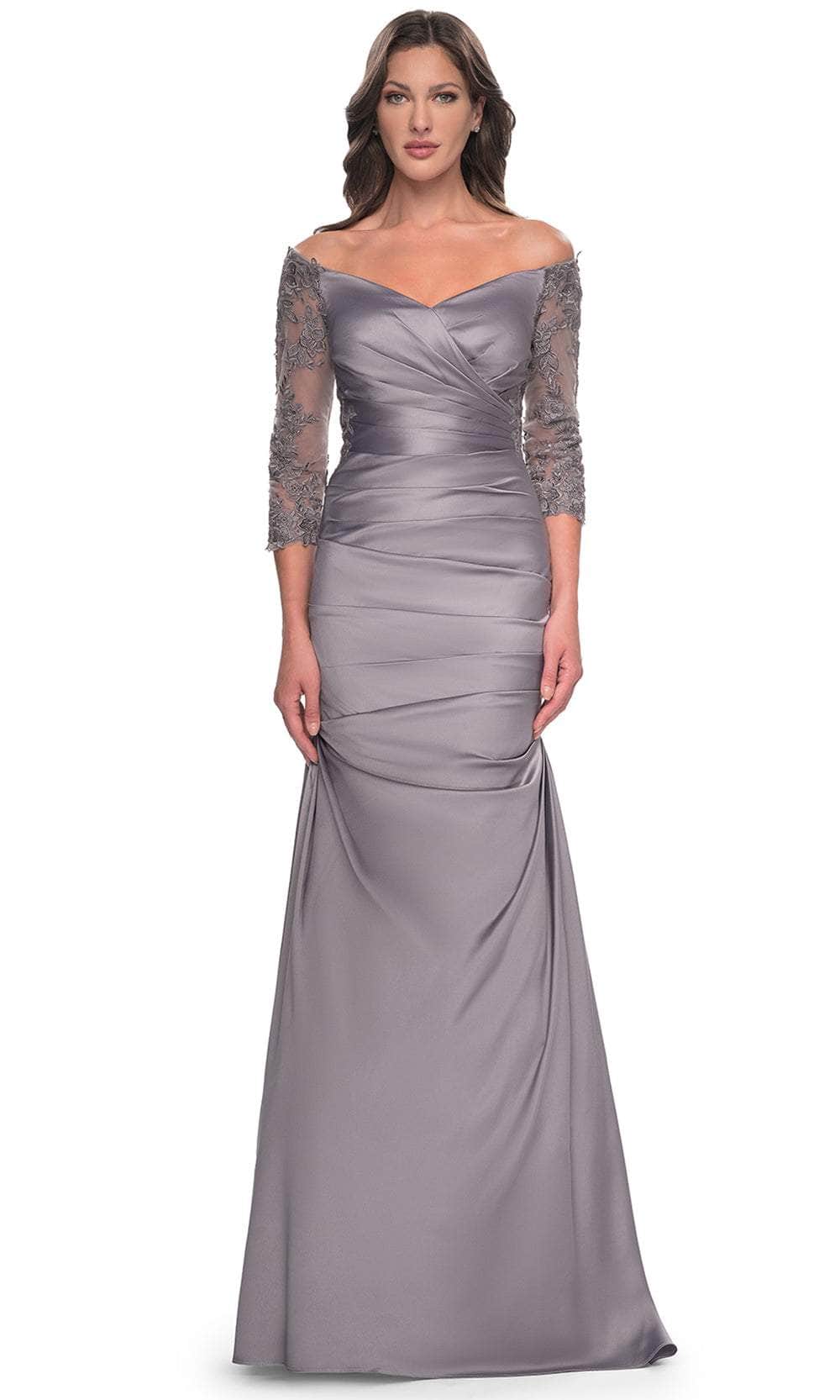 Trumpet Satin Evening Dress