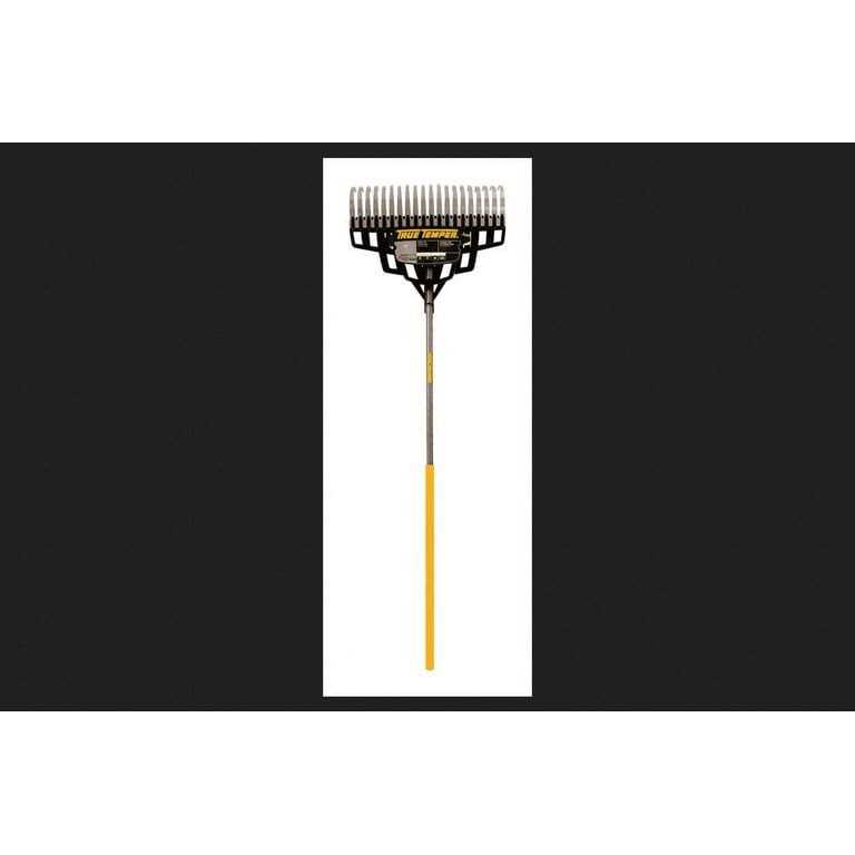 True Temper 65 20-Tine Steel Lawn Rake