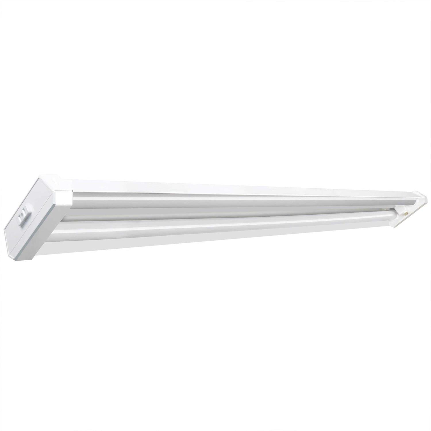 Utilitech 4′ Light Cool White LED Strip Shop Light LSHOP/4X2/840