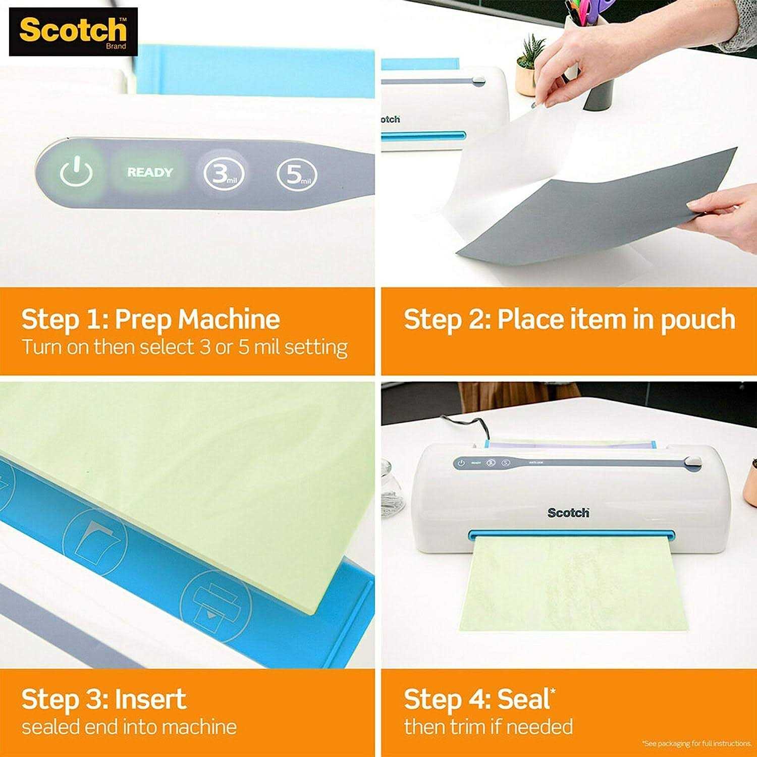 Scotch Pro Thermal Laminator TL906