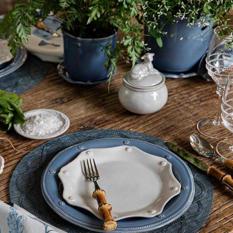 Berry & Thread Planter & Saucer Juliska