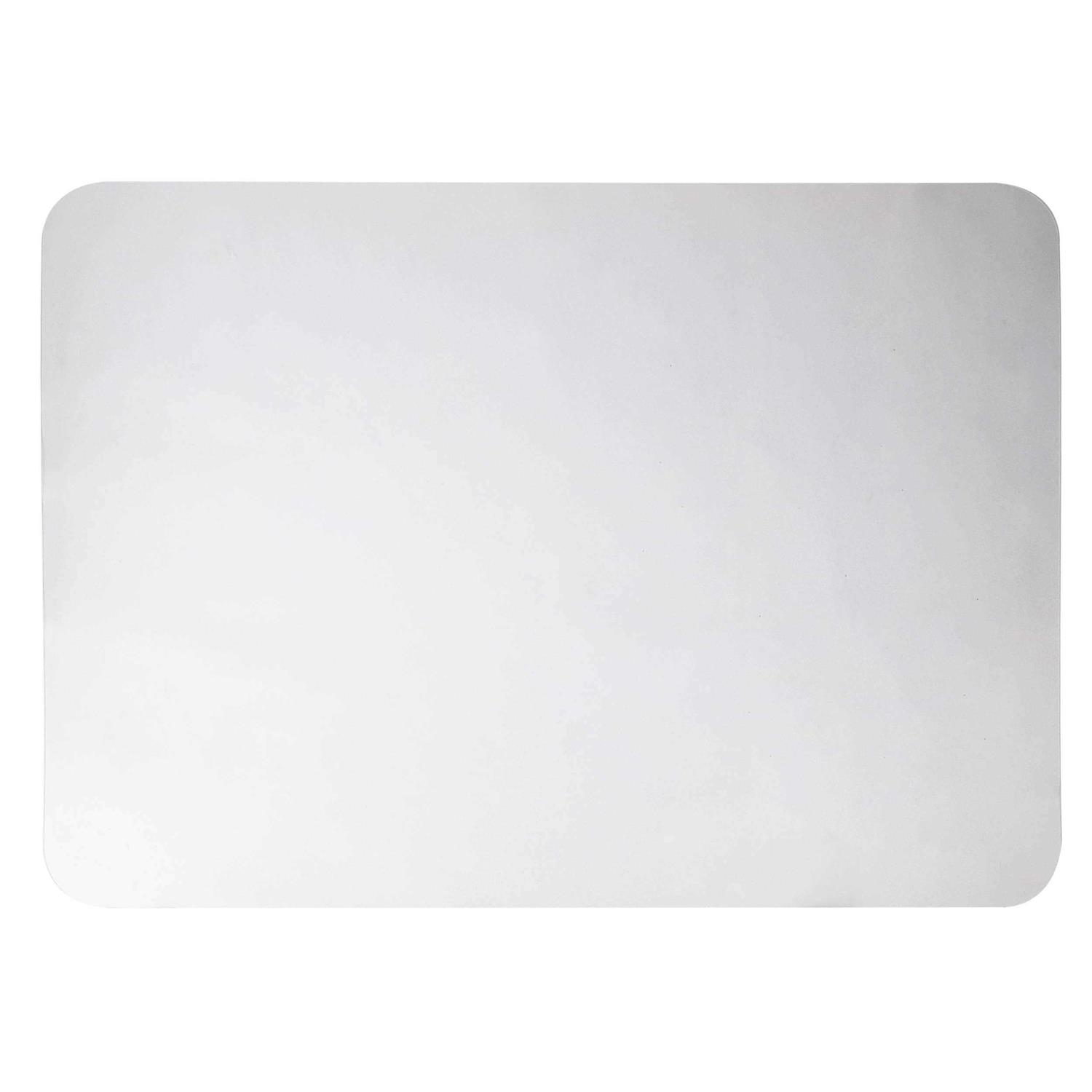 Mind Reader Rectangular Floor Protection Office Mat