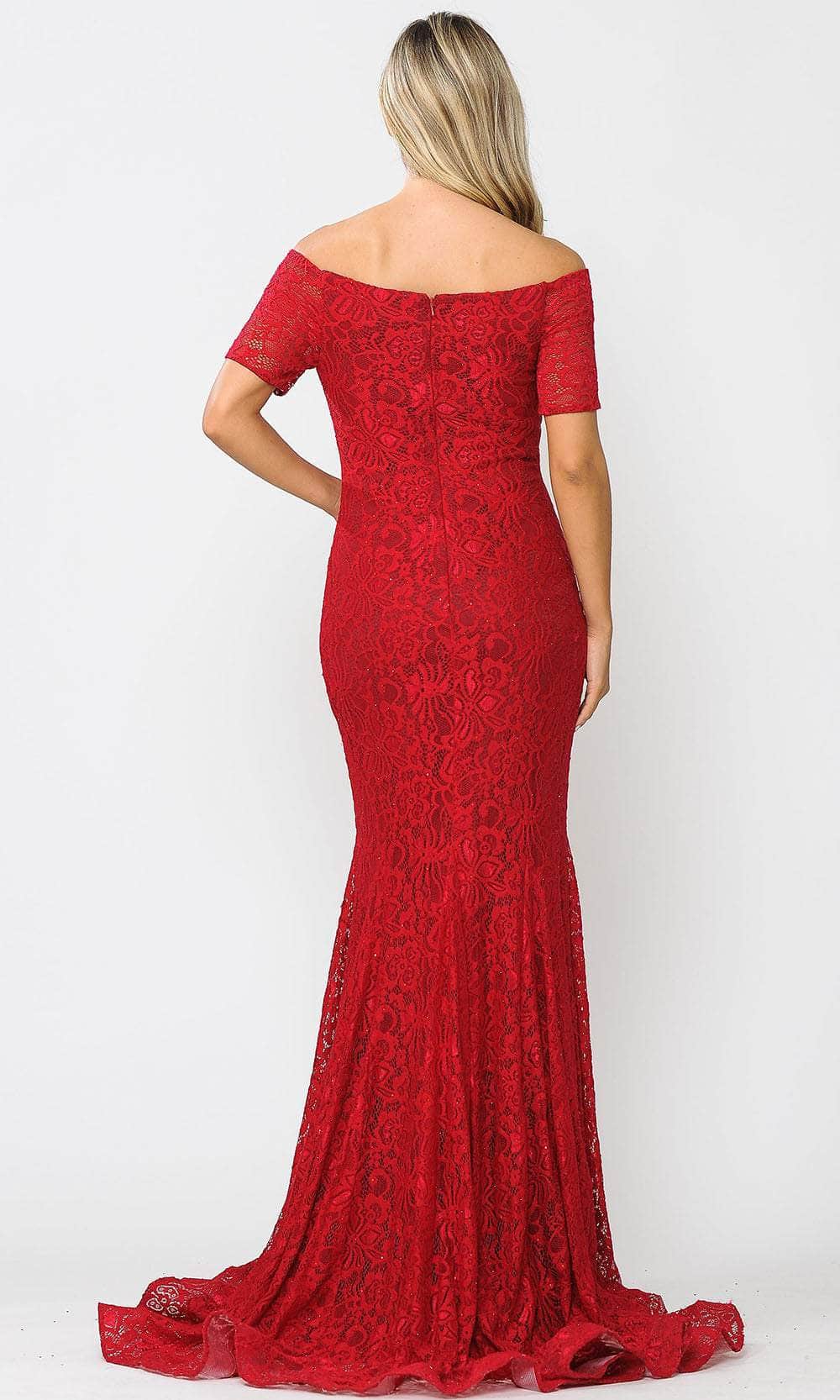 Off-shoulder Sweetheart Neckline Long Gown