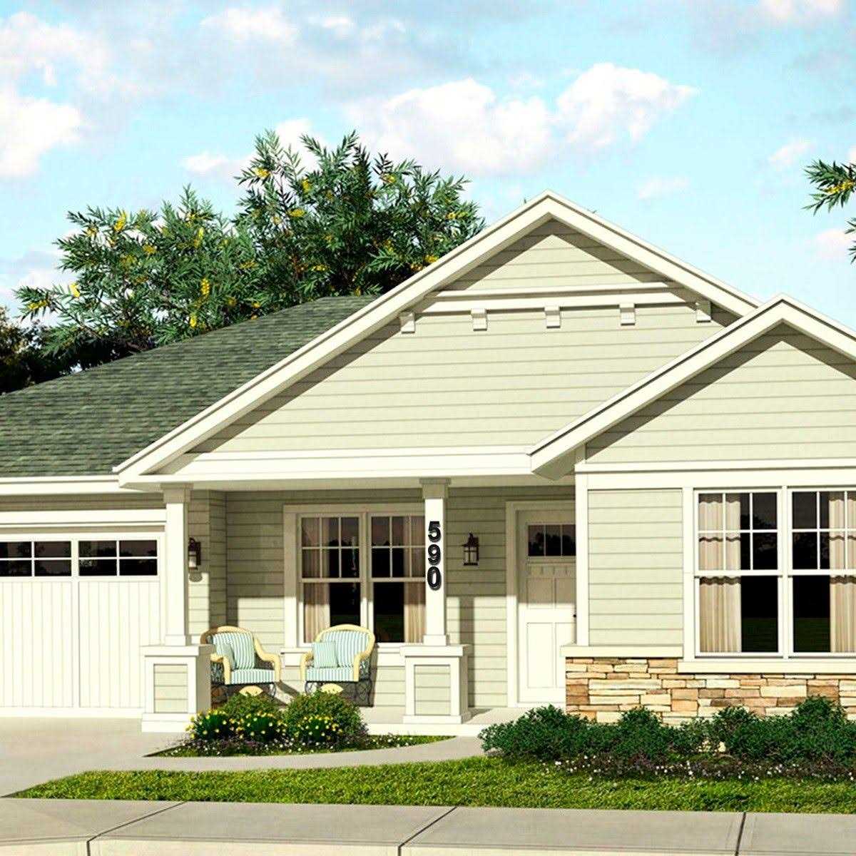 6 in. Floating Mount House Number Barton