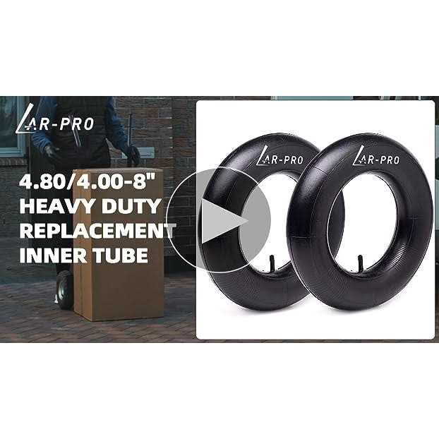 AR-PRO Heavy Duty Replacement Inner Tube with TR-13 Straight Valve Stem