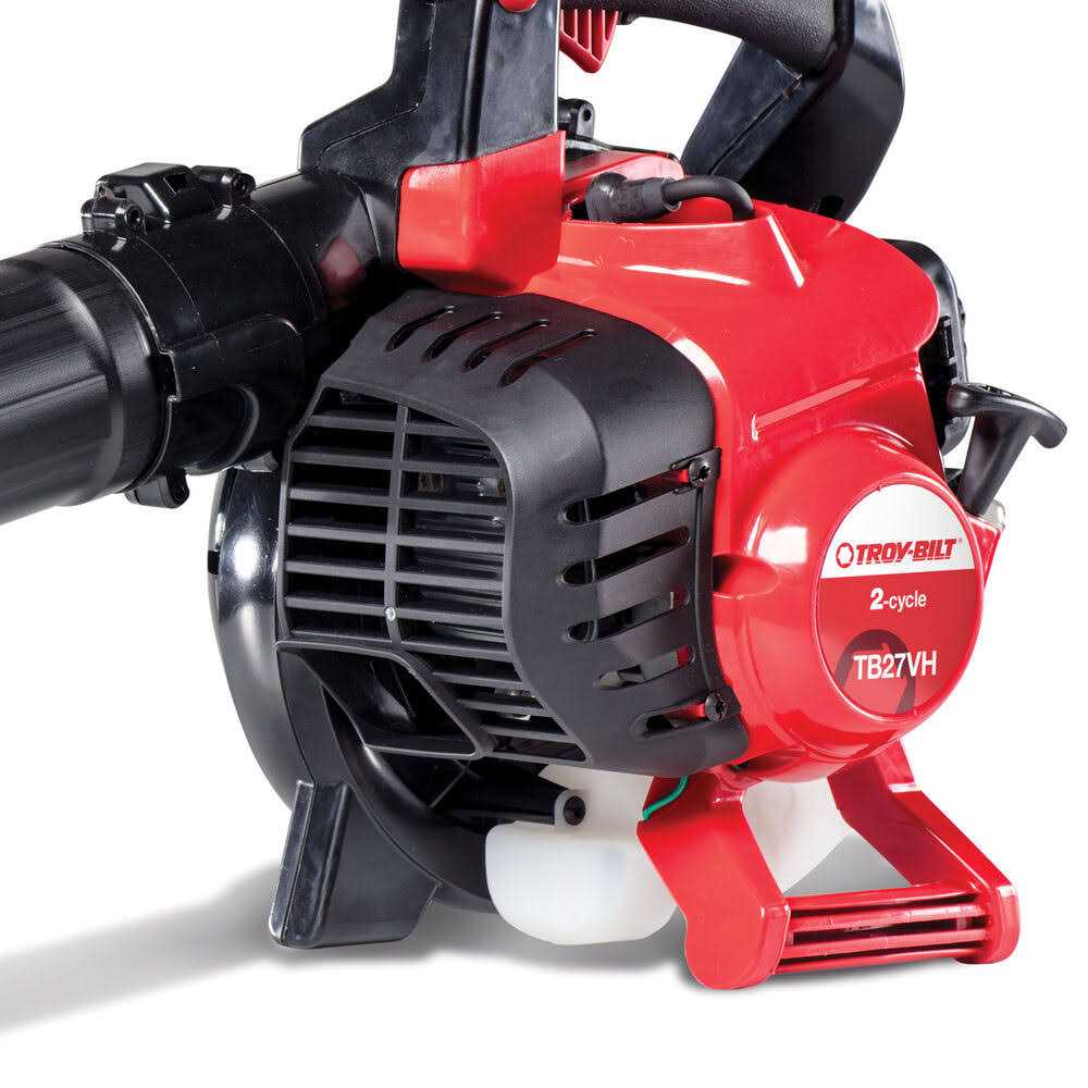 Troy-Bilt 205 MPH 450 CFM 27cc 2-Cycle Full-Crank Engine Gas Leaf Blower with Vacuum Kit Included