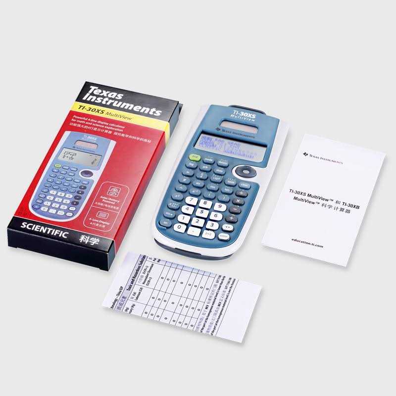 Texas Instruments Ti-30xs MultiView Scientific Calculator